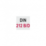 DIN 212 B/D