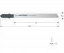 Rotec decoupeerzaagblad DC190