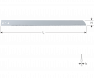 Rotec luchtdecoupeerzaagblad, wolframcarbide