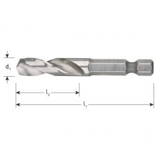 Rotec - HSS-G boorbit, 1/4