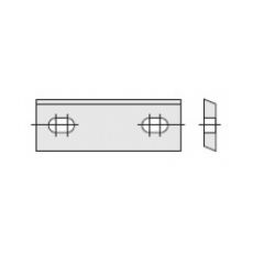 Wisselmessen 100 x  8 x 1,5 mm. Oertli