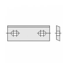 Wisselmessen 80 x  8 x 1,5 mm. Oertli