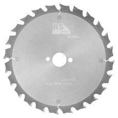 RStools HM cirkelzaag Ø168 x 1,8 x ø20 mm. T=24 wisseltand