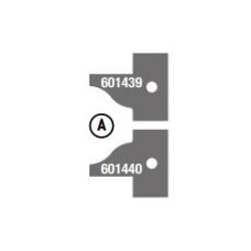 STARK profielmes 25 x 29,8 x 2 mm. (type A)