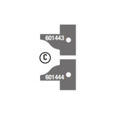 STARK profielmes 25 x 29,8 x 2 mm. (type C)