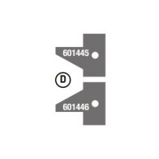 STARK profielmes 25 x 29,8 x 2 mm. (type D)