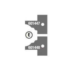 STARK profielmes 25 x 29,8 x 2 mm. (type E)