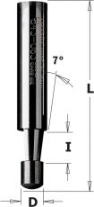 CMT kantenfrees Ø 6,35 x 6,35/38,1 mm. 7º - S=Ø6,35