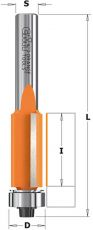 CMT - HM kantenfrees Ø9,5 x 25,4/68,2 mm. S=Ø8 (met lager)