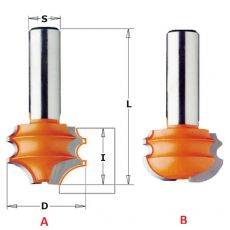 Hm profielfrees Ø 31,7 x 19/57,2 mm.