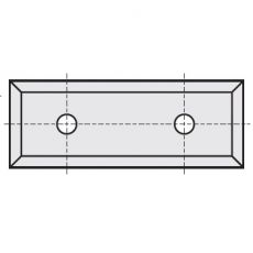 RStools wisselmessen 29,5 x 9 x 1,5 mm. KCR08  z=4 (10 stuks)