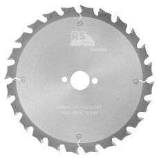 RStools HM cirkelzaag Ø160 x 1,7 x 20 mm. T=24 wisseltand