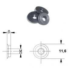 Ring Ø 11,6 x 1,5 x 4 mm.