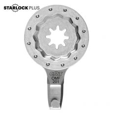 CMT 4mm. Starlock-Plus HCS multitool schuin aflopend mes (voor het snijden, gutsen en uitgraven van zachte materialen zoals kit, kit en siliconen)