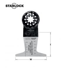 CMT 65mm Starlock BIM multitoolzaagblad voor hout met spijkers (hard/zacht hout, gipsplaat, hout met spijkers, kunststof)