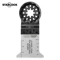 CMT 45mm Starlock HCS multitoolzaagblad met Japanse vertanding voor hout (zacht/hard hout, blokplaat, gipsplaat, kunststof, OSB platen)