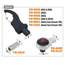 Verwisselbare adapter S2=9x12mm 