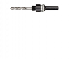 Rotec Quick-Lock adapter, 6-knt. 9mm, tbv. gatzagen ø14-30