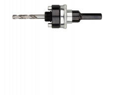 Rotec Quick-Lock adapter, 6-knt. 9mm, tbv. gatzagen ø32-210