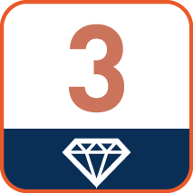 Diamantkwaliteit 3 (ECO / OPTI)